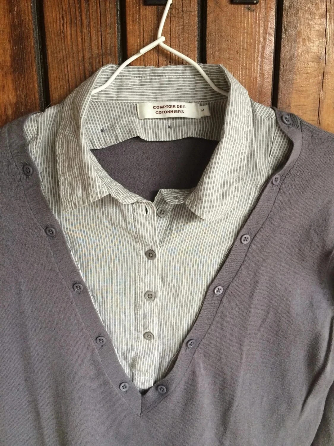 Pequena camisola comptoir des cotonniers M – photo 5